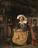 La Fileuse Bretonne The Spinner - Robert Wylie — Ansicht des Kunstwerks
