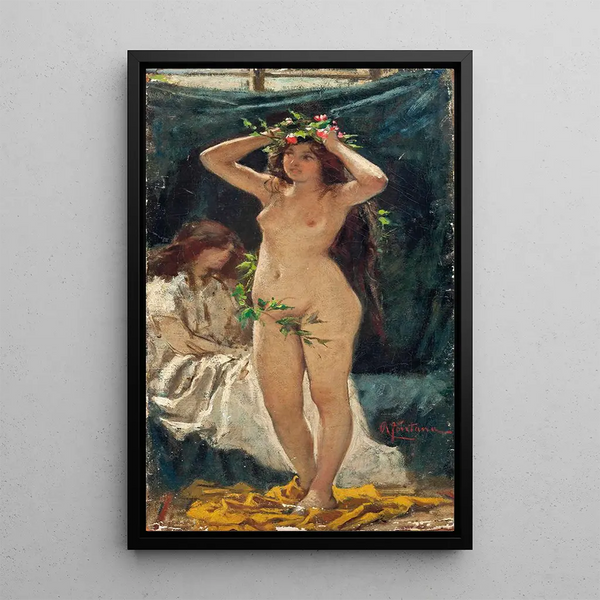 Flore - Roberto Fontana — gerahmtes Bild an der Wand