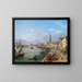 Riva degli Schiavoni, Venedig - Roberto Roberti — gerahmtes Bild an der Wand