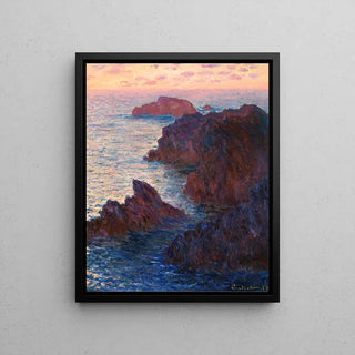 Rocks at Belle Île, Port-Domois - Claude Monet