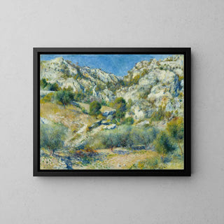 Rocky Cliffs at L'Estaque - Pierre-Auguste Renoir
