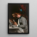 Chez Duval - Rodolphe Julian — gerahmtes Bild an der Wand