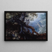 Wald mit Hirschen - Roelandt Savery — gerahmtes Bild an der Wand