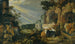 Paradieslandschaft mit Pferden, Kühen, Ziegen und Hirten - Roelant Savery — Ansicht des Kunstwerks
