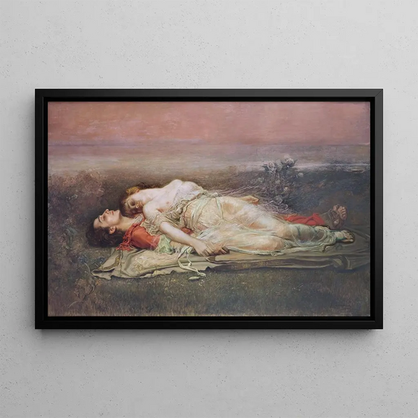 Rogelio De Egusquiza - Tristan and Isolde Death.webp