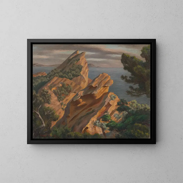 La Ciotat - Roger Fry — gerahmtes Bild an der Wand