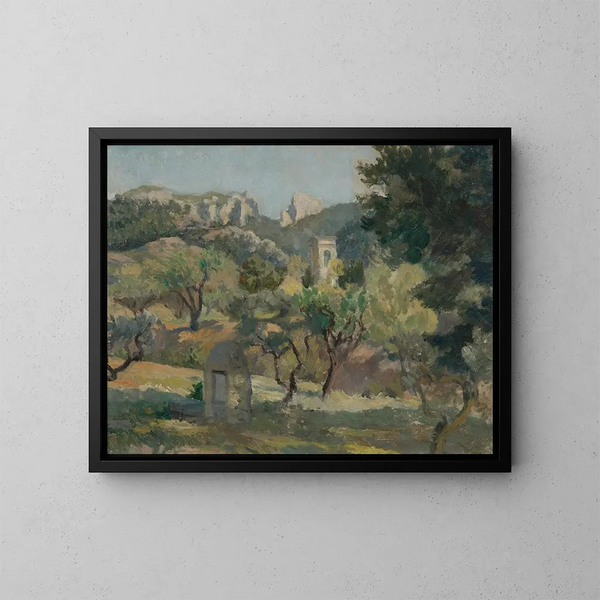 Puits de Saint-Rémy - Roger Fry — gerahmtes Bild an der Wand