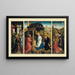 Der Altar von Middelburg - Rogier van der Weyden — gerahmtes Bild an der Wand