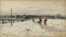Winterlandschaft in Vorstadt - Roman Kazimierz Kochanowski — Ansicht des Kunstwerks