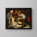 La Lamentation - Schule von Rom — gerahmtes Bild an der Wand