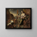 Allegorie der Münze - Romeyn de Hooghe — gerahmtes Bild an der Wand