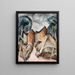 Landschaft - Romuald Kamil Witkowski — gerahmtes Bild an der Wand