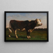 König der Herde - Rosa Bonheur — gerahmtes Bild an der Wand