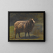 Widder - Rosa Bonheur — gerahmtes Bild an der Wand