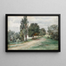 Landschaft - Rosa Mayreder — gerahmtes Bild an der Wand