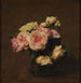 Reproduktion des Gemäldes Rosen in einer Kristallvase - Henri Fantin-Latour
