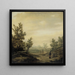 Route dans les dunes - Claes van Beresteyn — gerahmtes Bild an der Wand