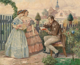 Der Leser - Rudolf Alfred Höger — Ansicht des Kunstwerks