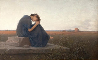 Rudolf Bacher - Campagna Di Roma Grabmal Der Caecilia Metella.webp