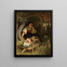 Mutterglück - Rudolf Epp — gerahmtes Bild an der Wand