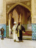 Nach den Gebeten - Rudolf Ernst — Ansicht des Kunstwerks