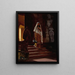 Entrer dans le temple - Rudolf Ernst — gerahmtes Bild an der Wand