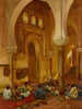 In der Madrasa - Rudolf Ernst — Ansicht des Kunstwerks