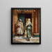 Der schlafende Wächter - Rudolf Ernst — gerahmtes Bild an der Wand