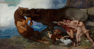 Rudolf Jettmar - Fighting With A Monster.webp