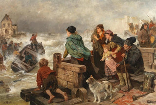 Rudolf Jordan - Storm by the Coast.webp