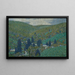 Sommer - Rudolf Junk — gerahmtes Bild an der Wand
