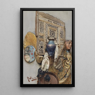 Rudolf Swoboda - Stillleben Mit Orientalischen Objekten.webp