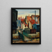 im Zuchtzentrum Goslar - Rudolf Wacker — gerahmtes Bild an der Wand