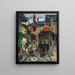 Gruyères - Rudolf Wacker — gerahmtes Bild an der Wand