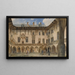 Hof der Universität von Krakau - Rudolf von Alt — gerahmtes Bild an der Wand