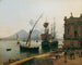 Der Hafen von Neapel mit dem Vesuv - Rudolf von Alt — Ansicht des Kunstwerks