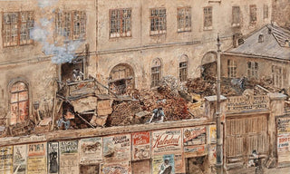 Rudolf von Alt - Iron foundry Kitschelt in Skodagasse.webp