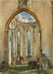 Ruine einer Kirche - Rudolf von Alt — Ansicht des Kunstwerks