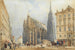 Stephansplatz - Rudolf von Alt — Ansicht des Kunstwerks