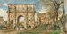 L'Arc de Constantin und das Kolosseum in Rom - Rudolf von Alt — Ansicht des Kunstwerks