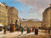 Der neue Markt in Wien im Winter - Rudolf von Alt — Ansicht des Kunstwerks