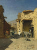 Eine arabische Straße - Rudolph Gustav Müller — Ansicht des Kunstwerks