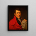 Portrait von Antonio Canova - Rudolph Suhrlandt — gerahmtes Bild an der Wand