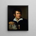Portrait de Thorvaldsen - Rudolph Suhrlandt — gerahmtes Bild an der Wand