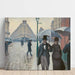 Reproduktion des Gemäldes Rue de Paris, temps de pluie - Gustave Caillebotte