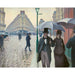 Reproduktion des Gemäldes Rue de Paris, temps de pluie - Gustave Caillebotte