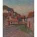 Reproduktion des Gemäldes Rue de Village - Edgar Degas