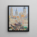 Reproduktion des Gemäldes Rue de l’Épicerie, Rouen - Camille Pissarro