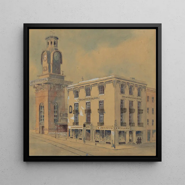 Rue de l'État et de la Chapelle, New Haven - Henry Austin