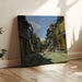 Reproduktion des Gemäldes Rue de la Bavole, Honfleur - Claude Monet
